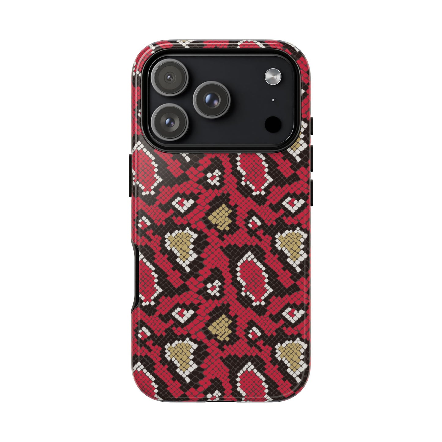 Crimson Python - iPhone Tough Case