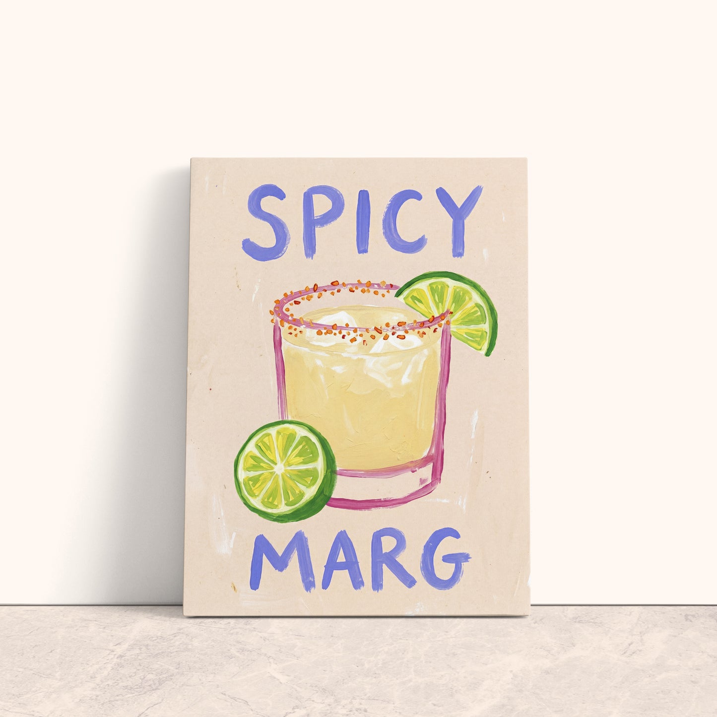 Spicy Margarita Canvas Print