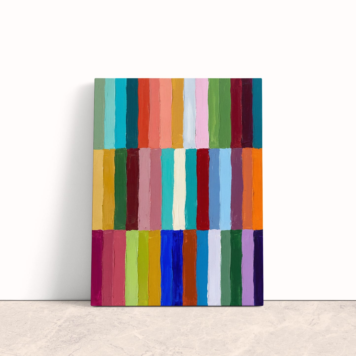 Palette Play Canvas Print