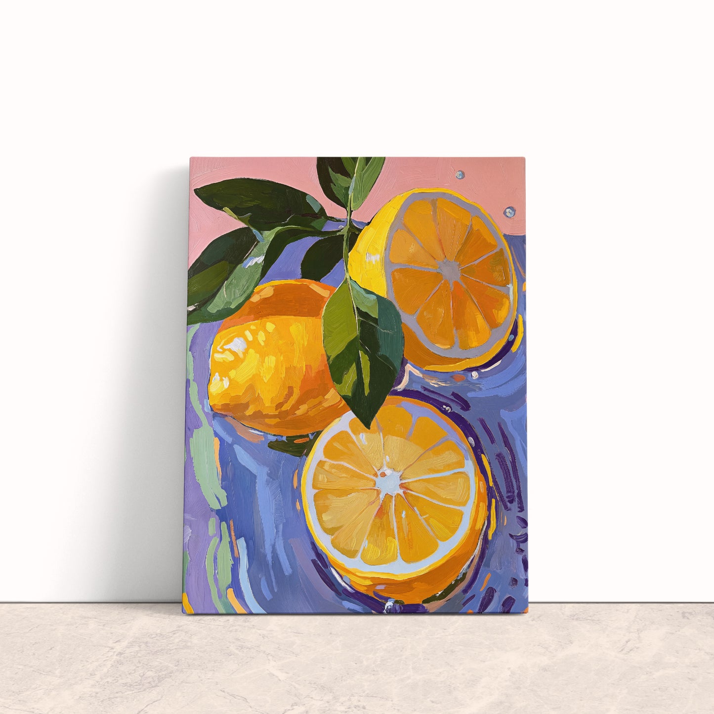 Citrus Bloom Canvas Print