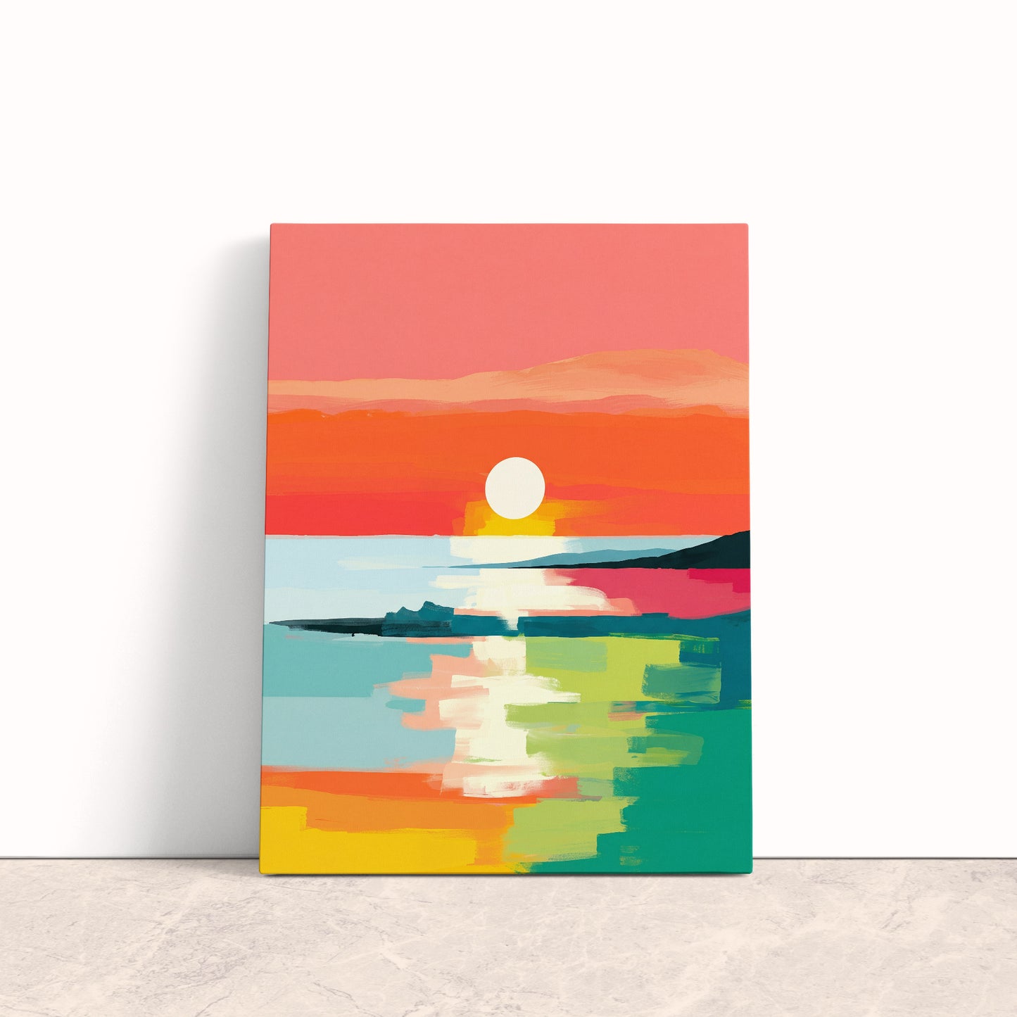 Sunset Mirage Canvas Print