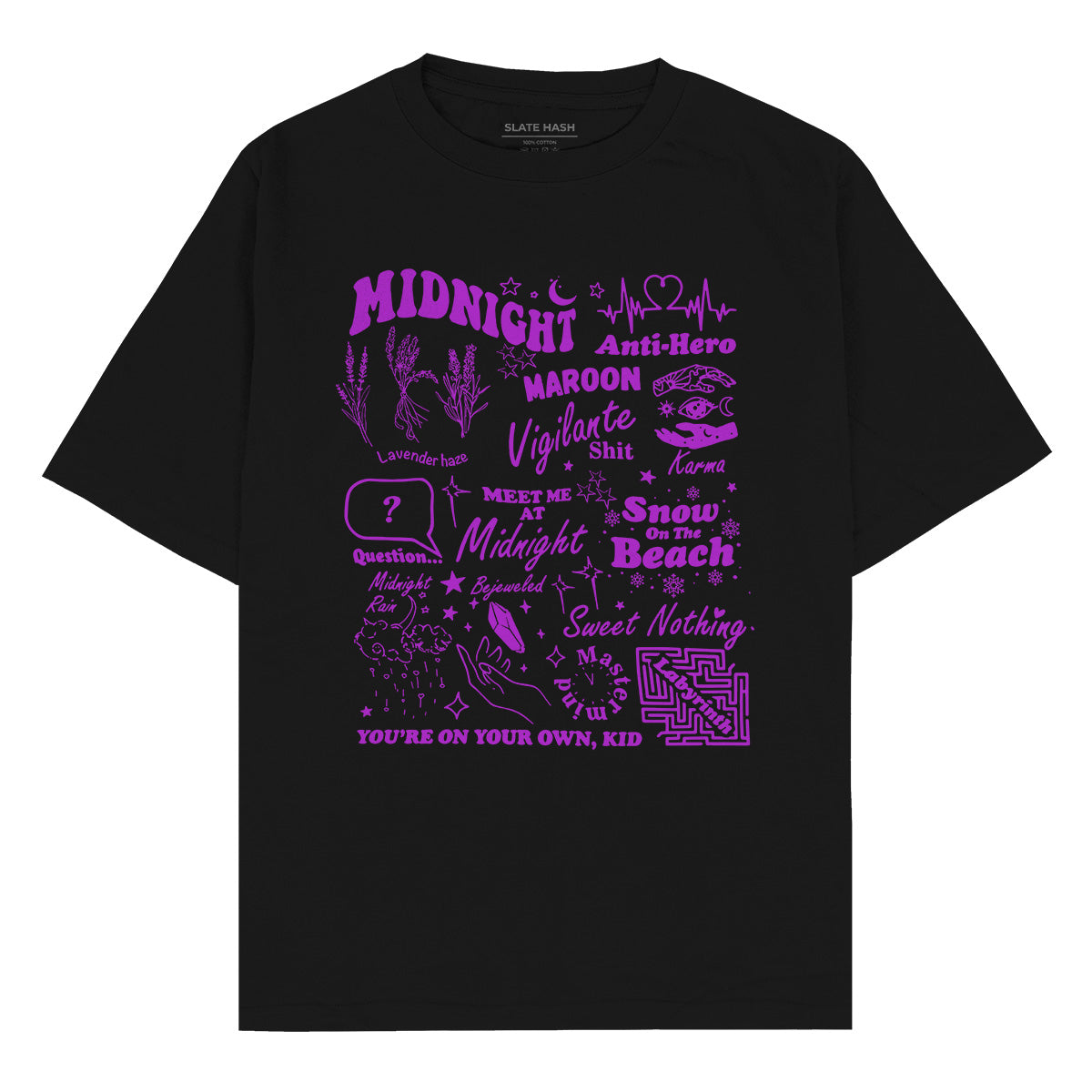Midnights Doodle Oversized T-shirt