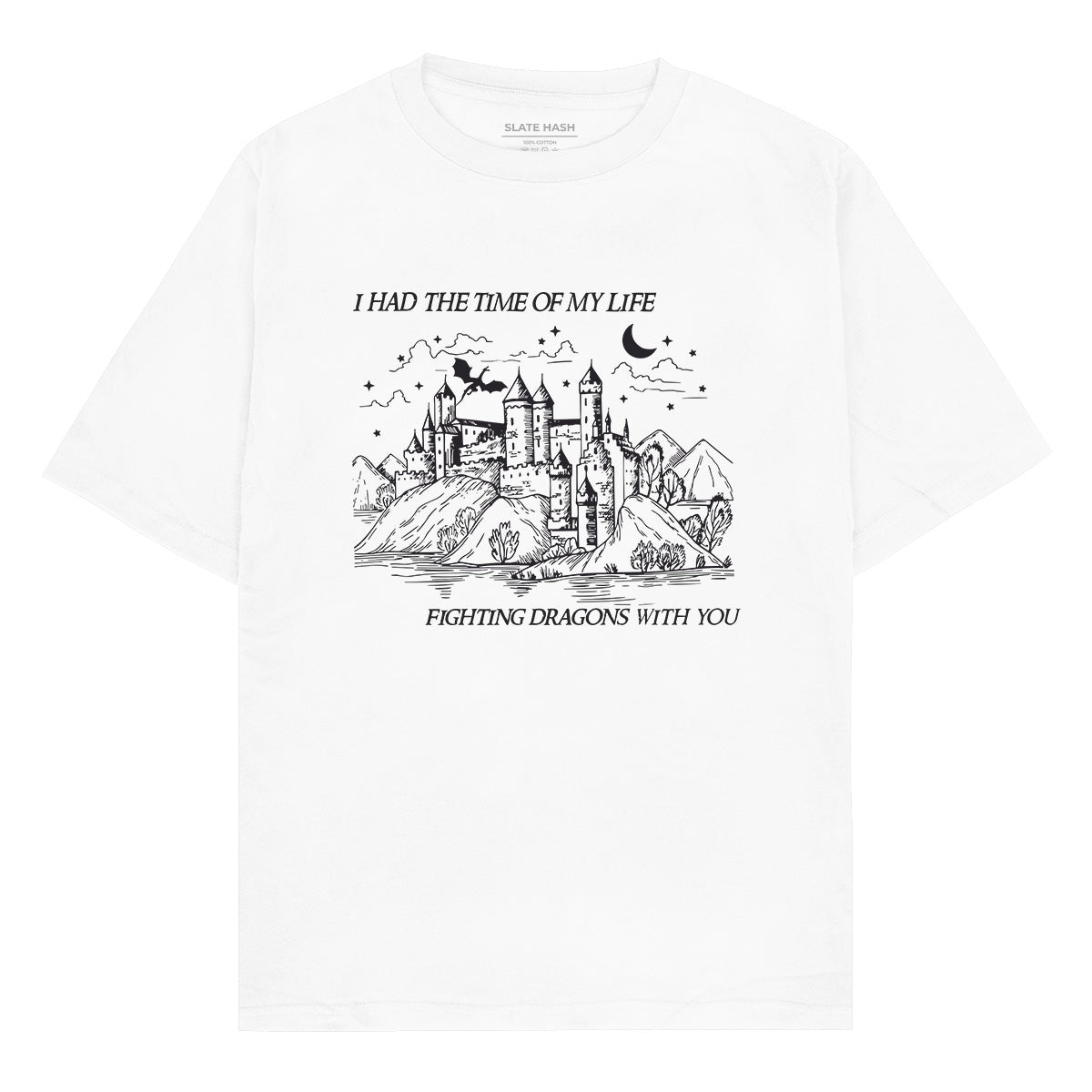 Fighting Dragons with you Oversized T-shirt