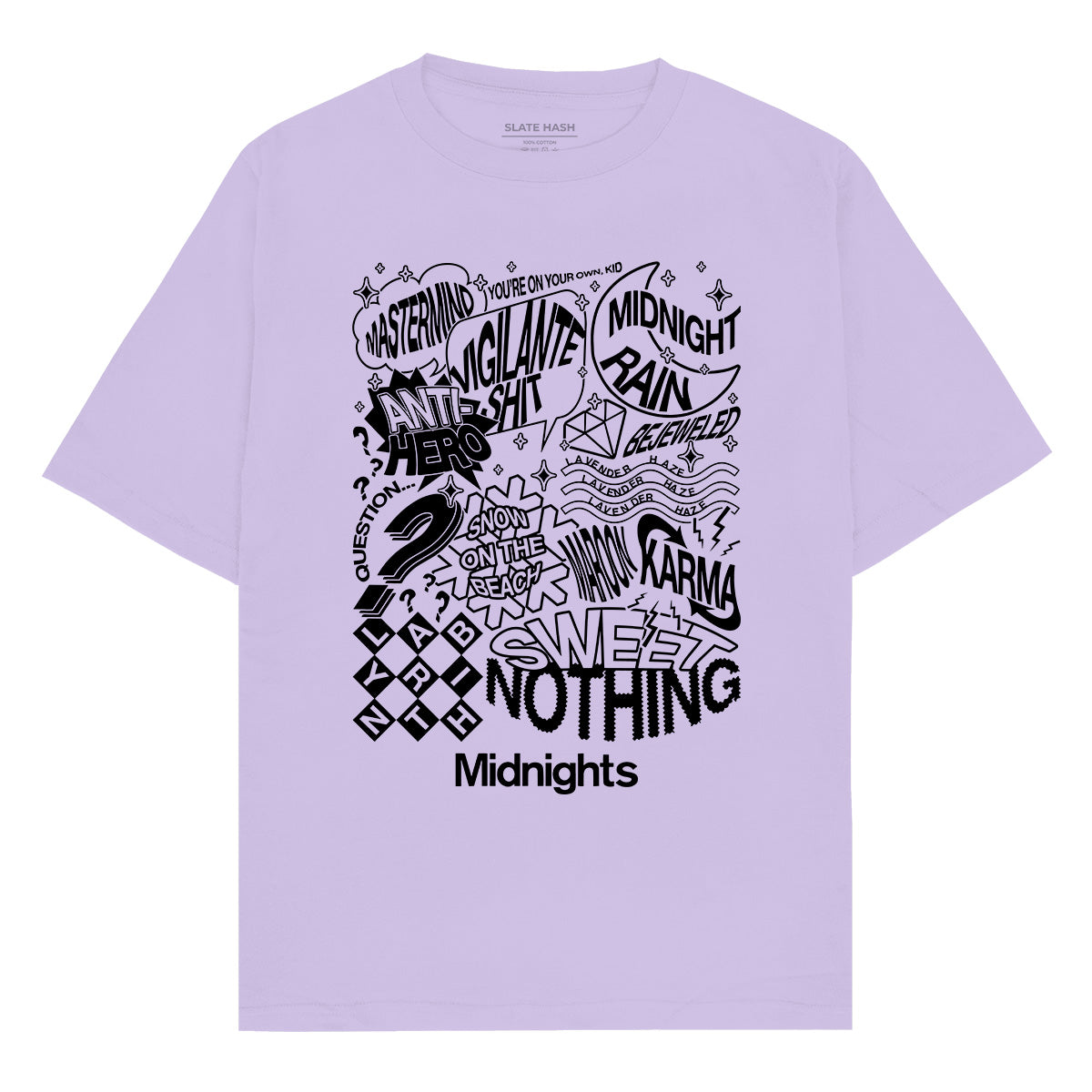 Midnights Doodle Oversized T-shirt
