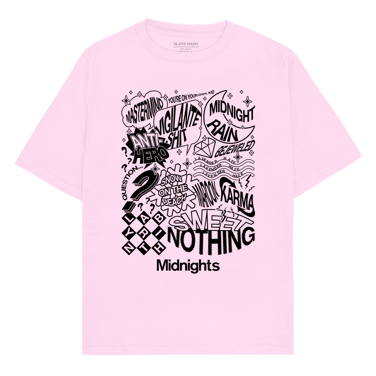 Midnights Doodle Oversized T-shirt