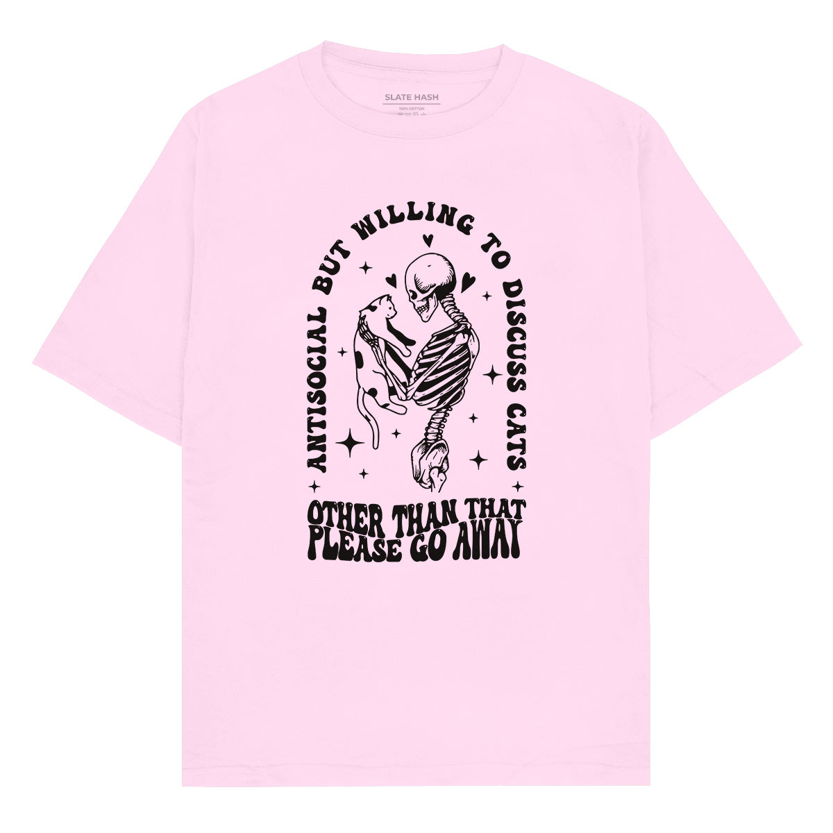 Willing to discuss cats Oversized T-shirt