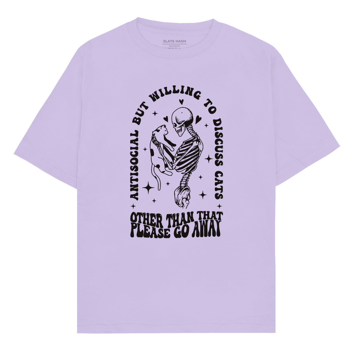 Willing to discuss cats Oversized T-shirt