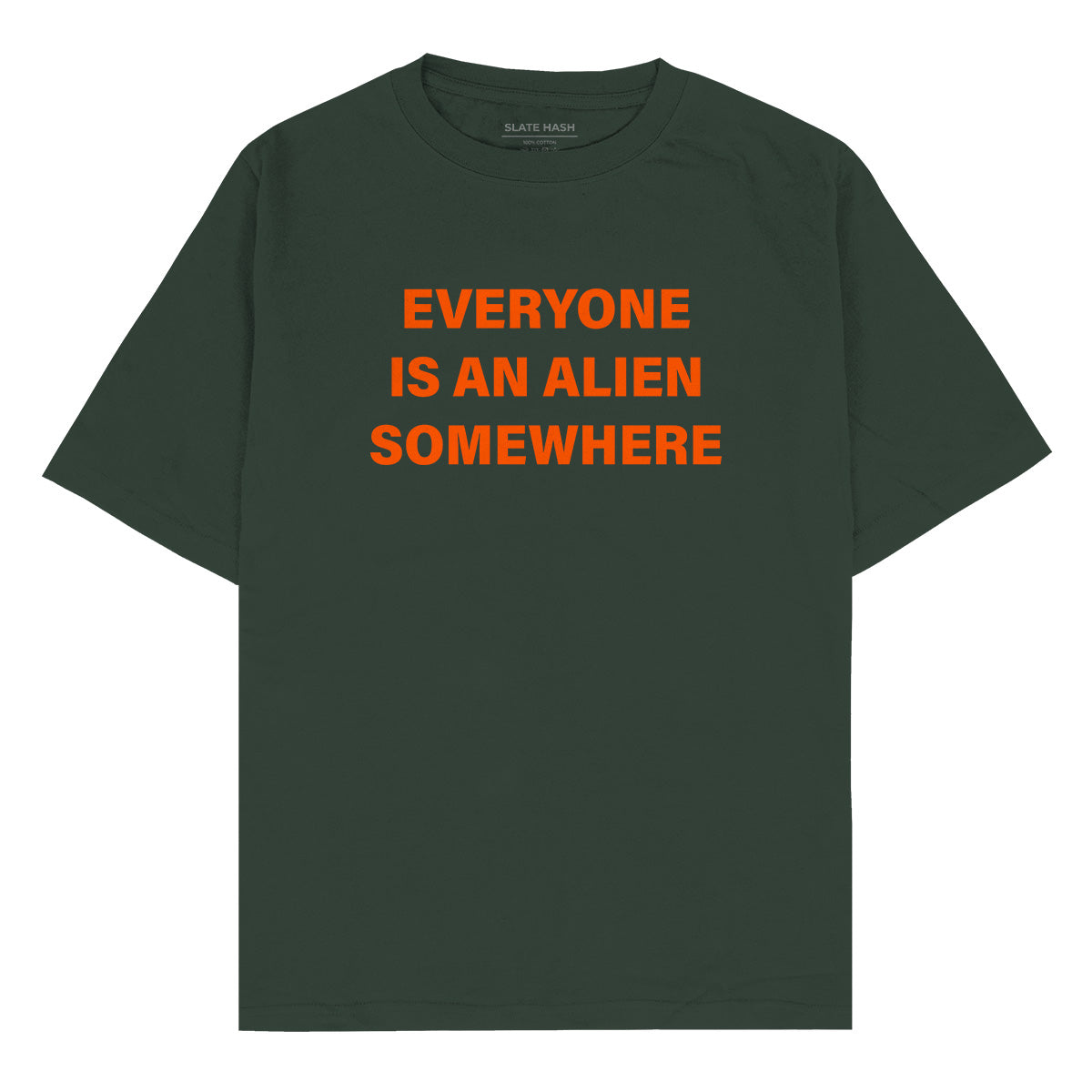 Everyone is an alien somewhere Oversized T-shirt