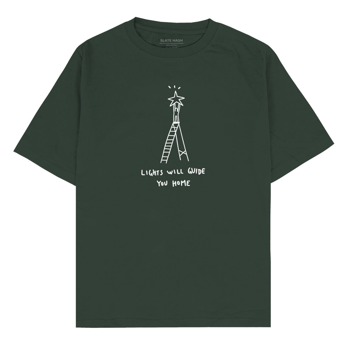 Lights will guide you home Oversized T-shirt