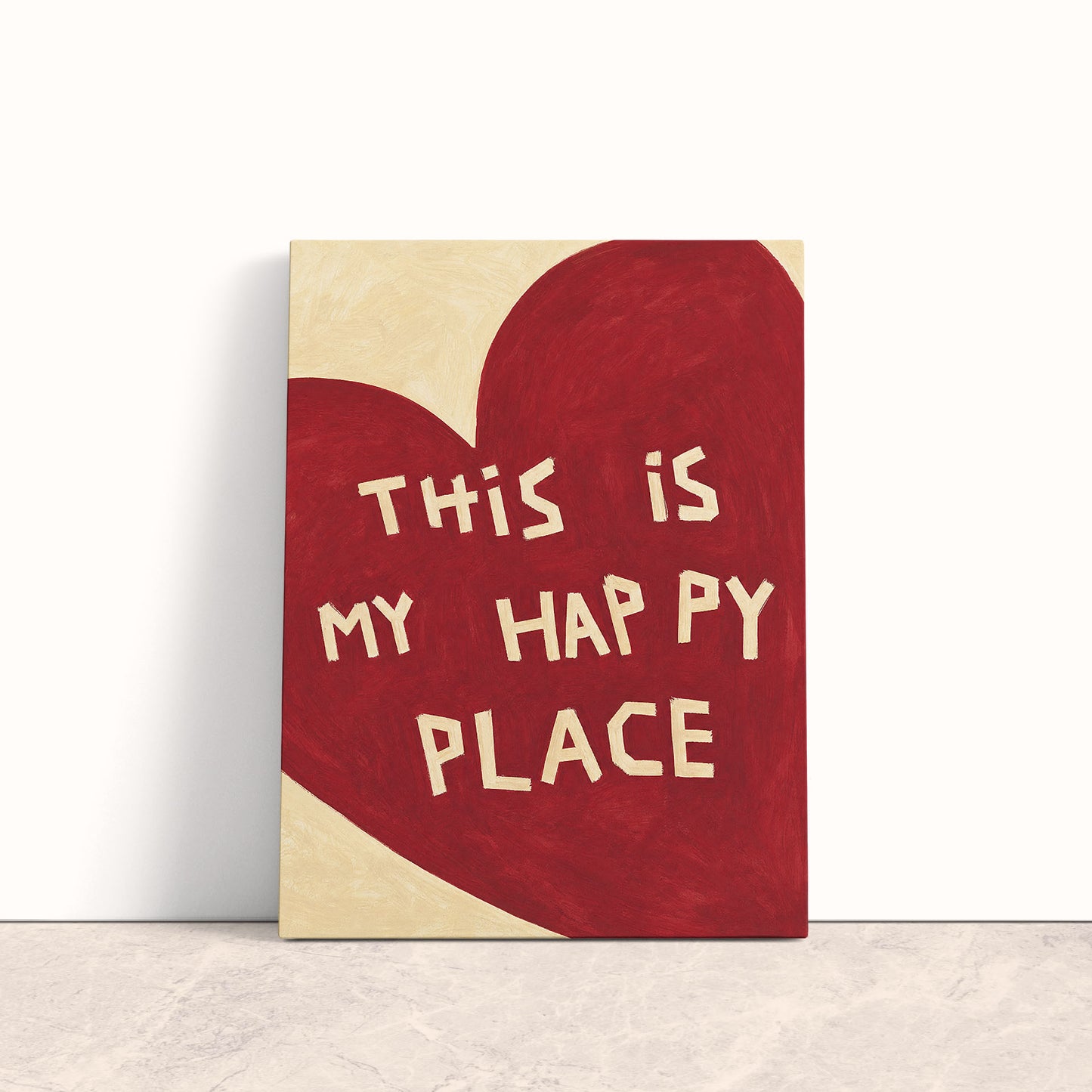 Happy Place Canvas Print