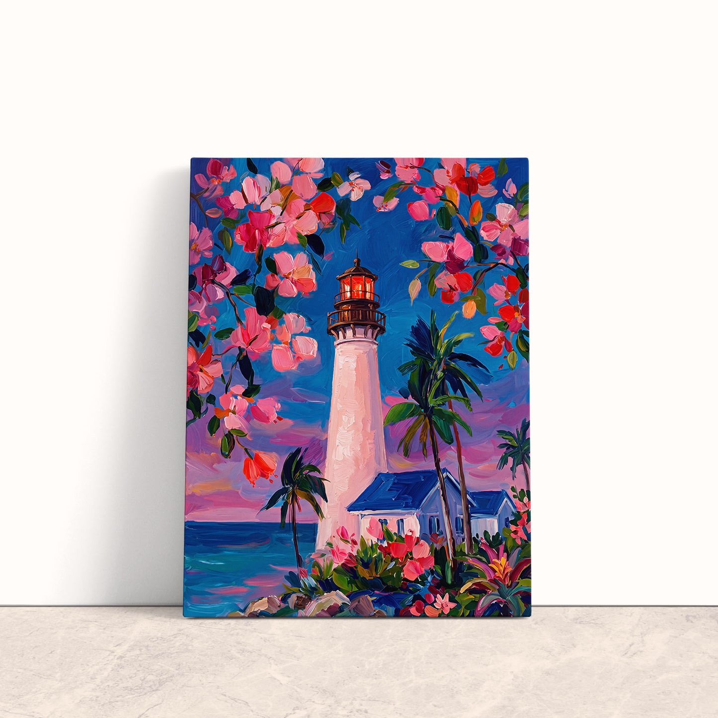 Tropical Beacon Canvas Print