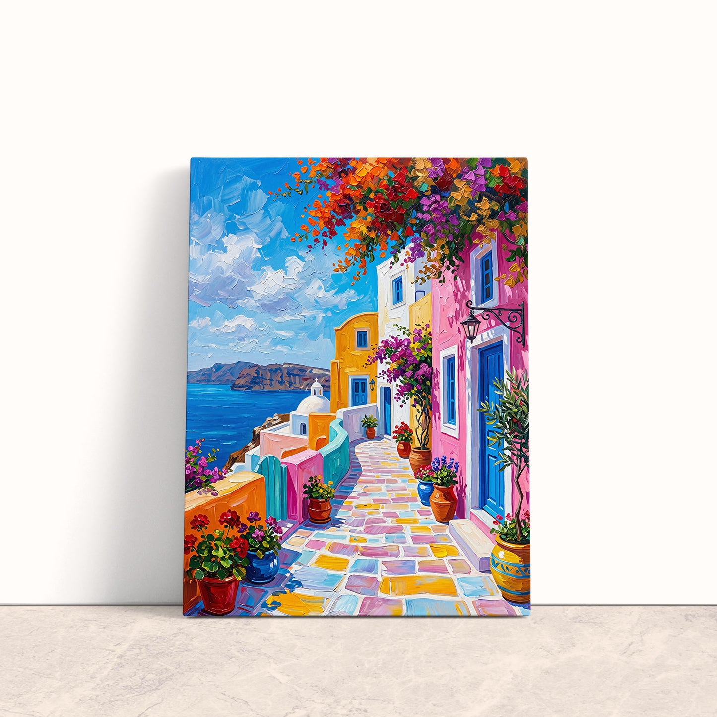 Seaside Colorways Canvas Print