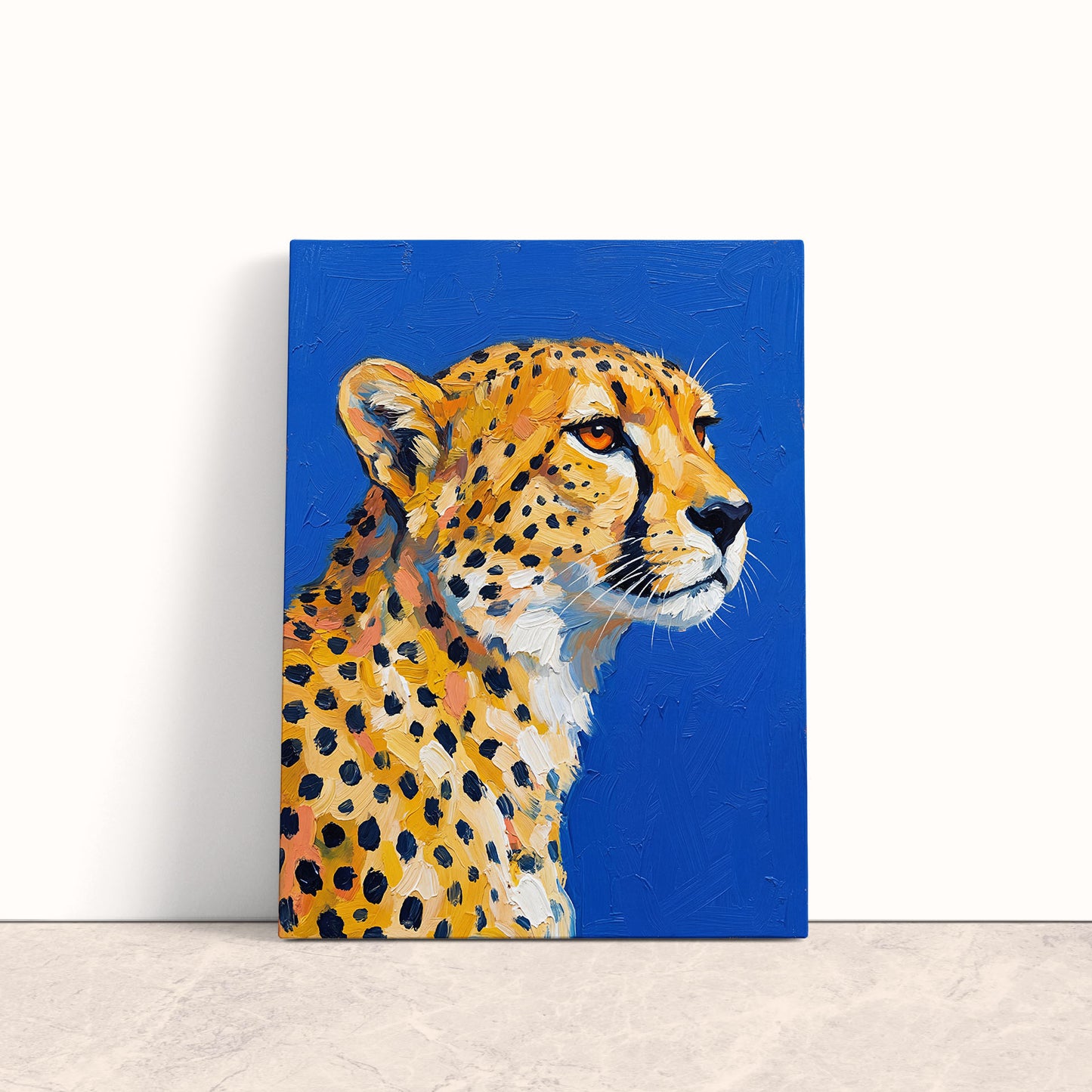 Cheetah Gaze Canvas Print
