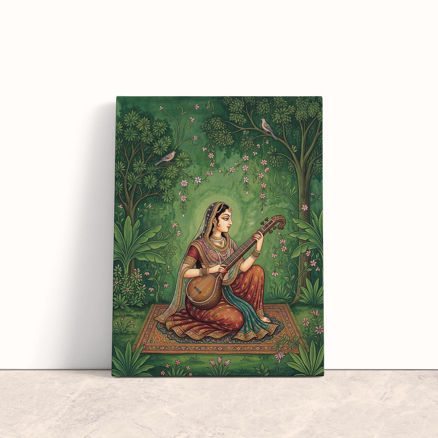 Veena Serenade Canvas Print
