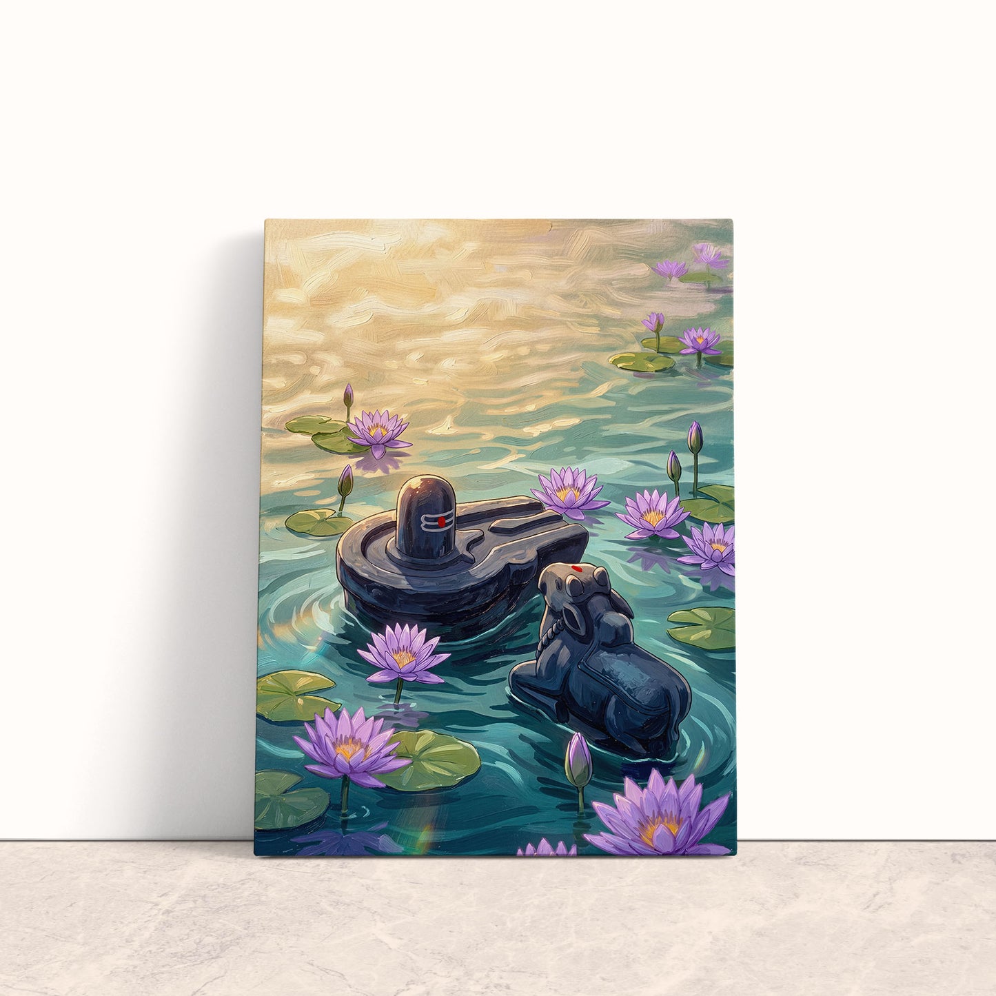 Shivling Canvas Print