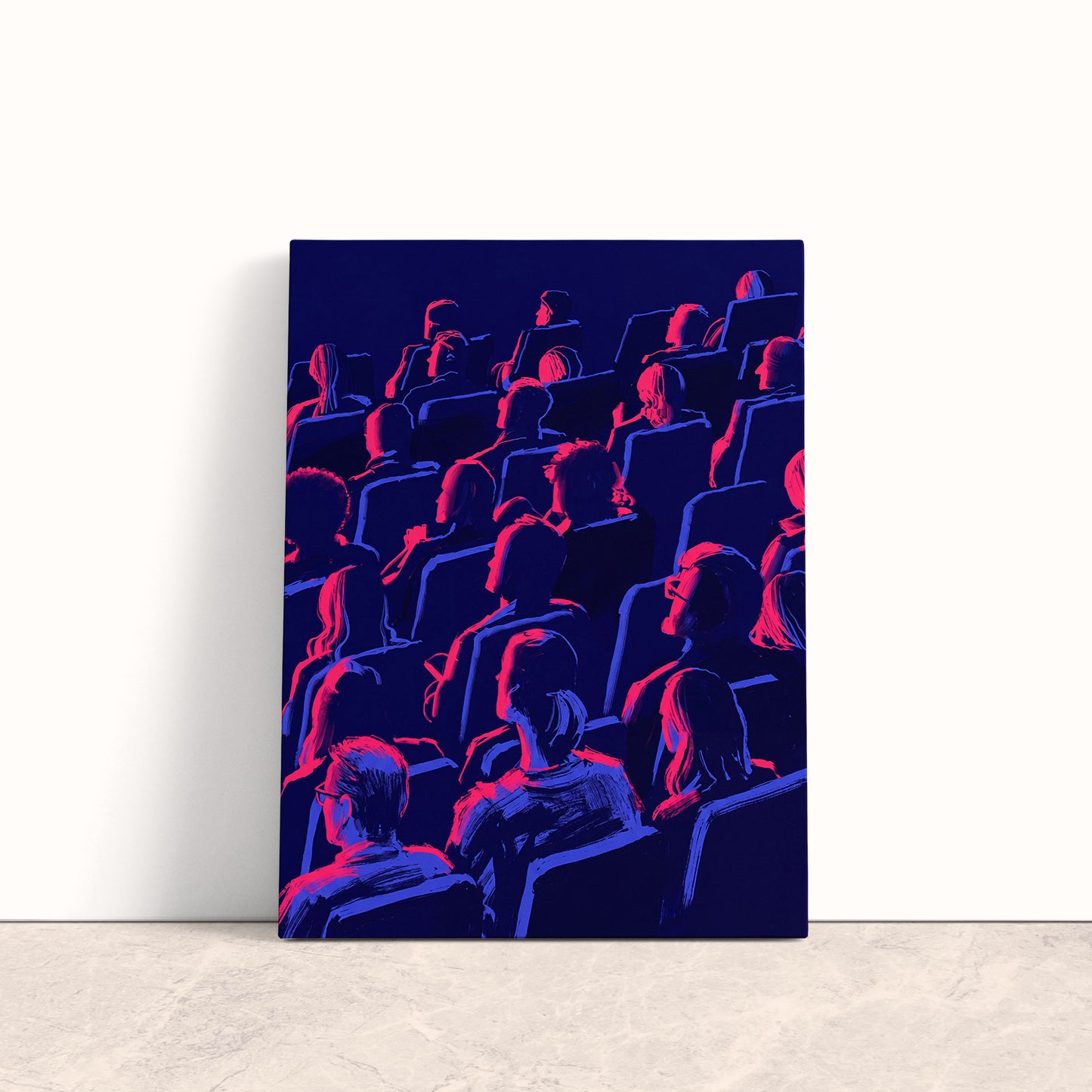 The Audience Canvas Print