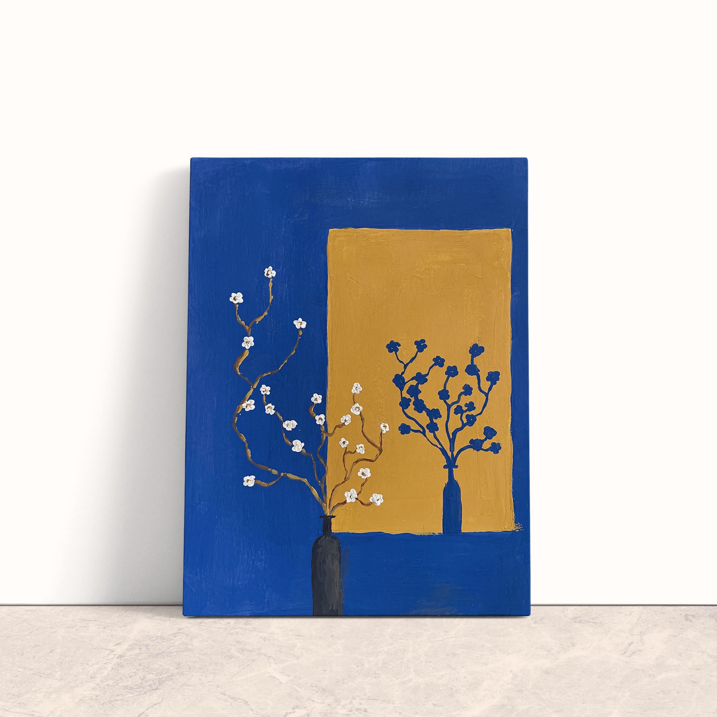 Golden Reflection Canvas Print