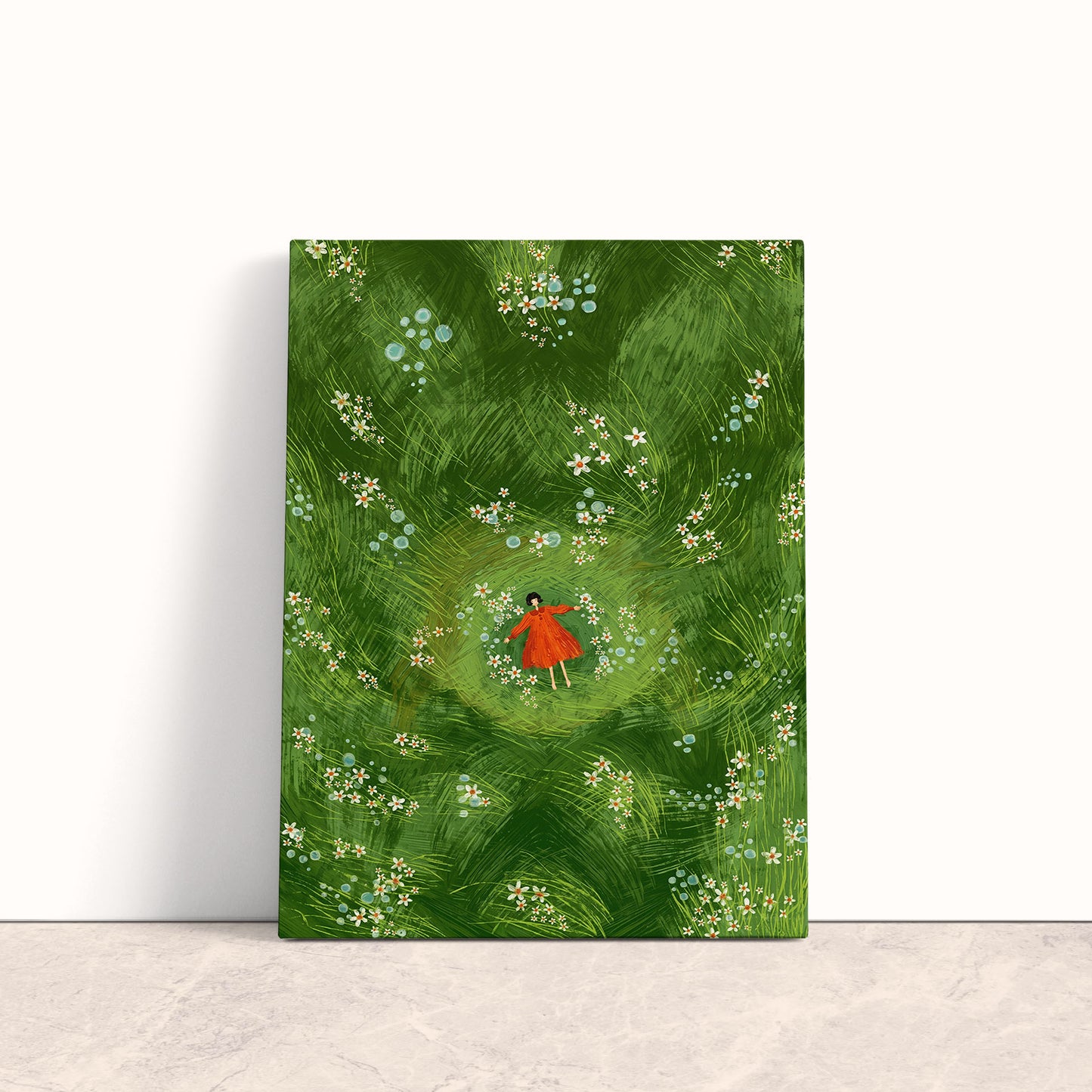 Lost in Spring Canvas Print