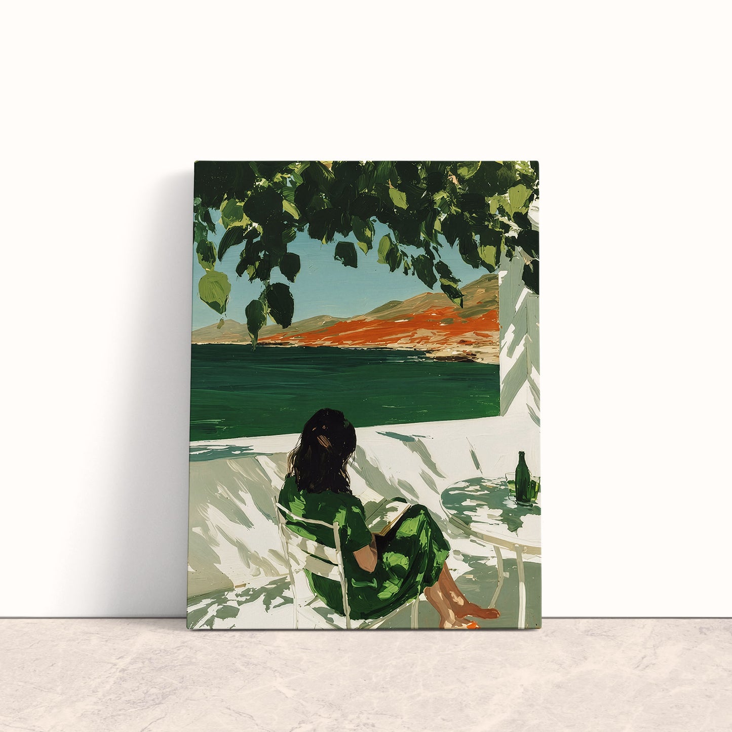 Emerald Escape Canvas Print
