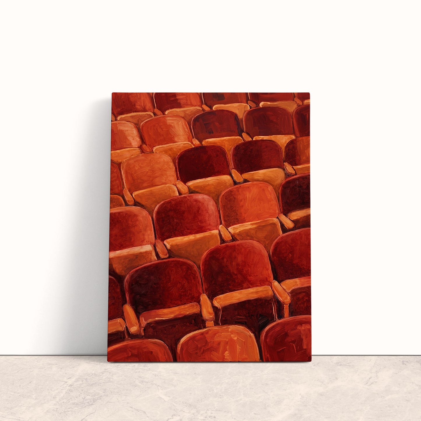 Before the Curtain Canvas Print