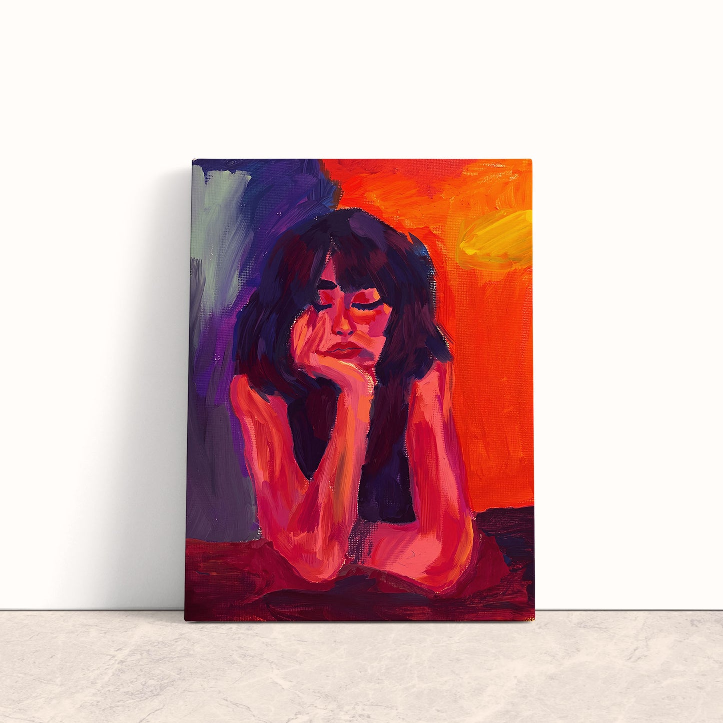 Lost in Thought Canvas Print