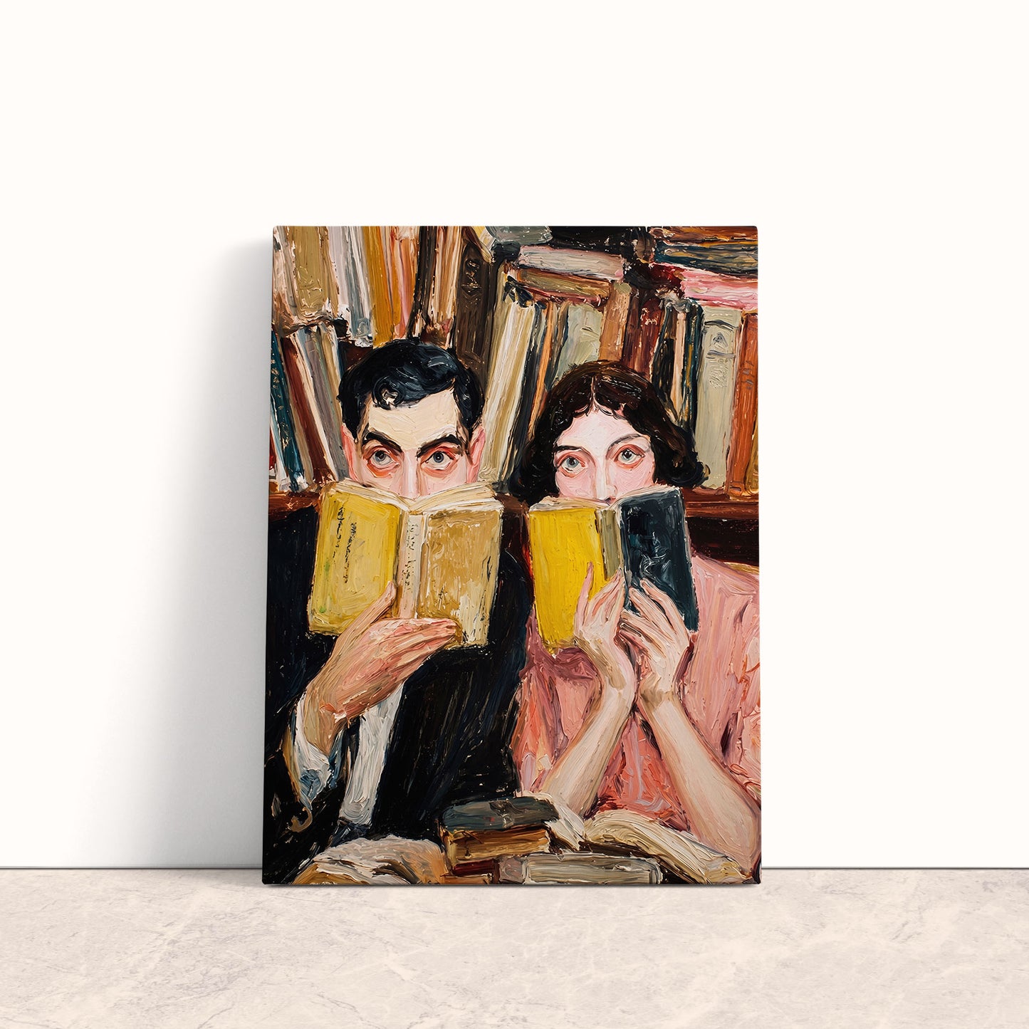 Between the Pages Canvas Print
