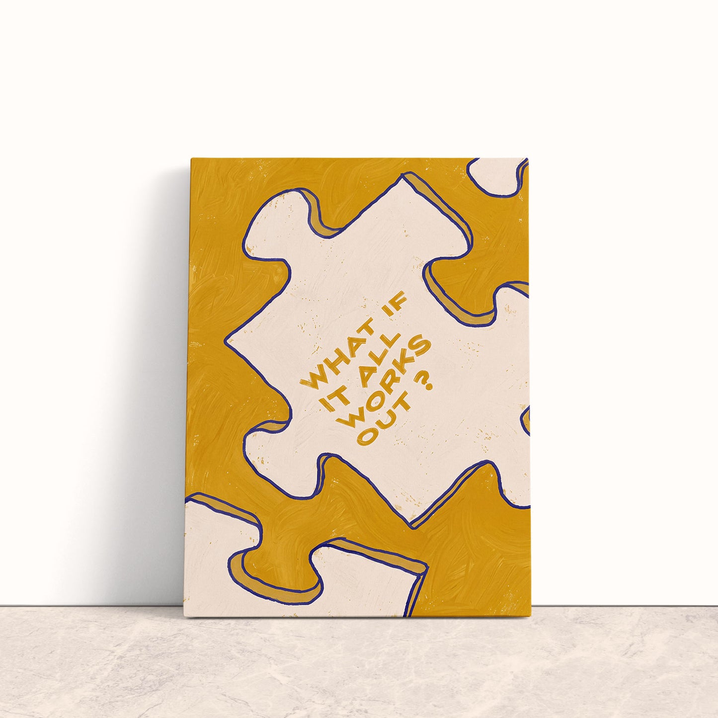 The Missing Piece Canvas Print