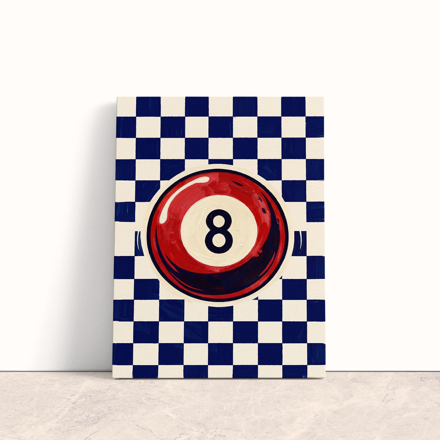Eight Ball Canvas Print