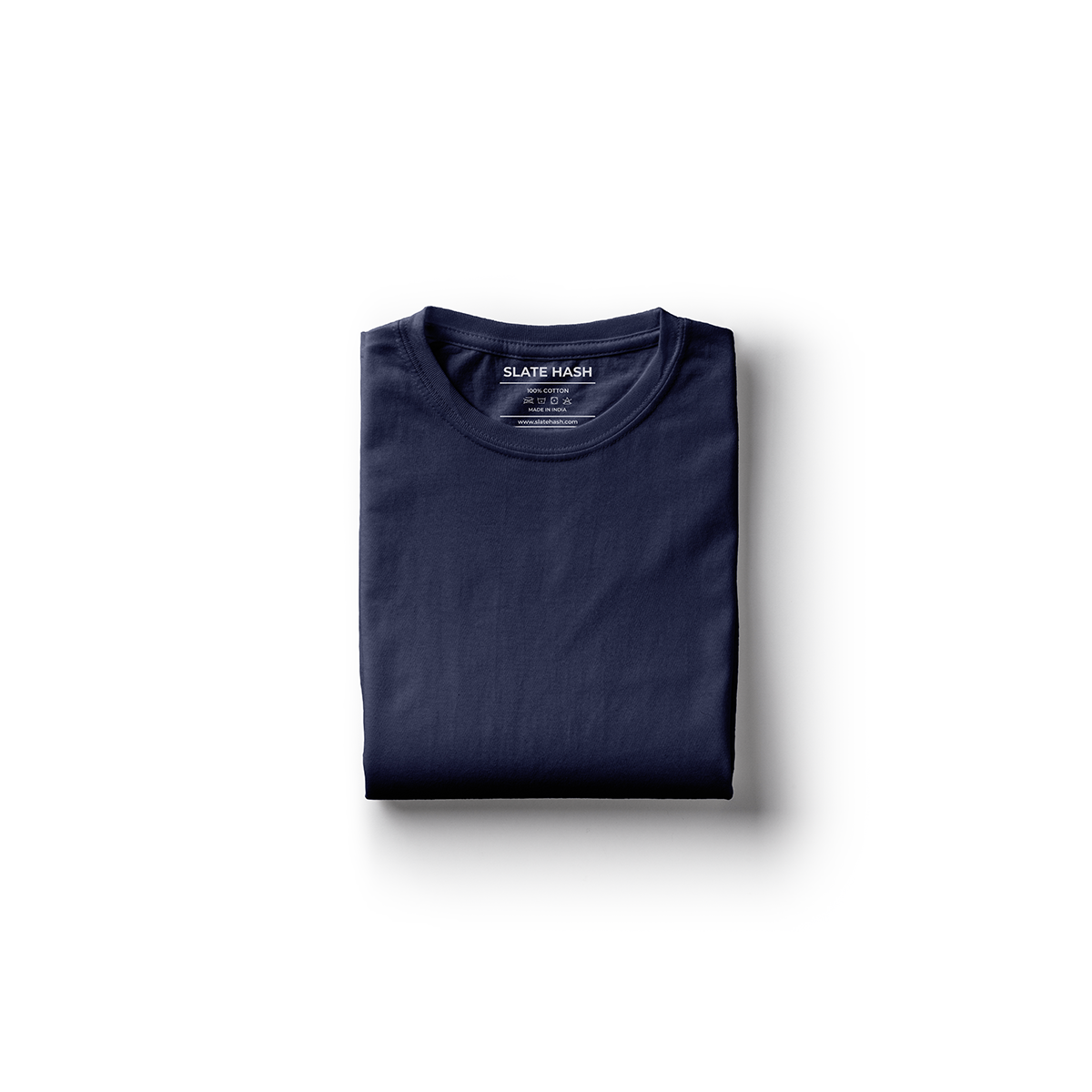 Navy Blue Plain T-Shirt
