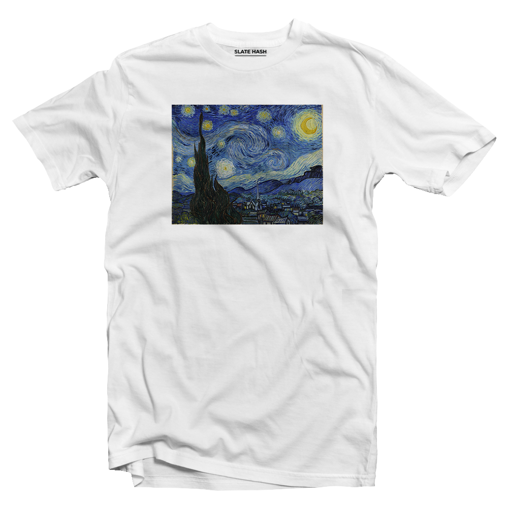 The Starry Night - Vincent Van Gogh T-shirt