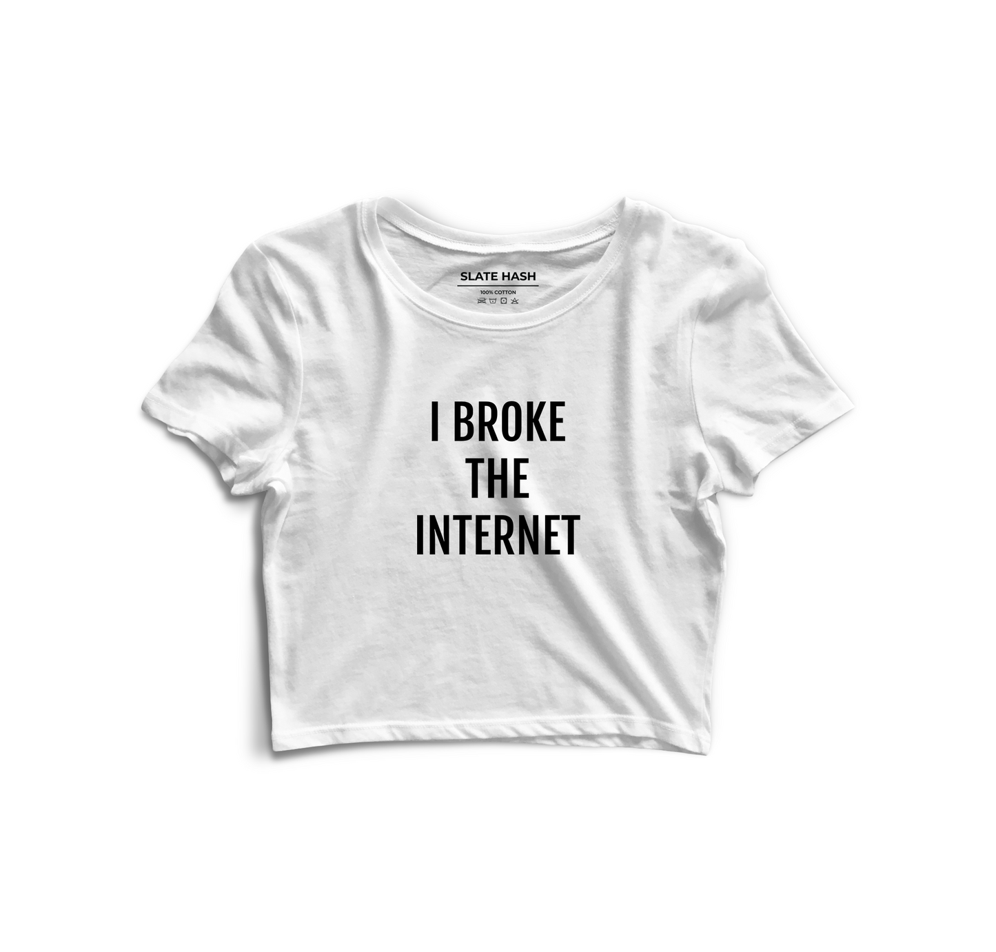 I Broke the Internet Crop Top