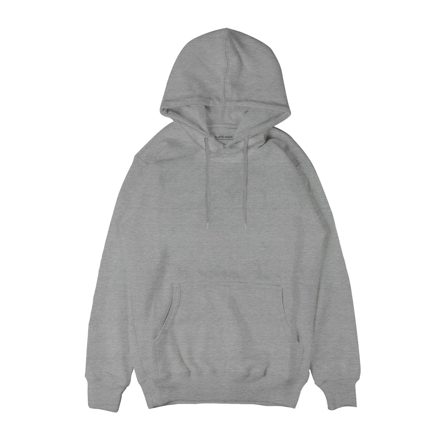 Grey Plain Hoodie