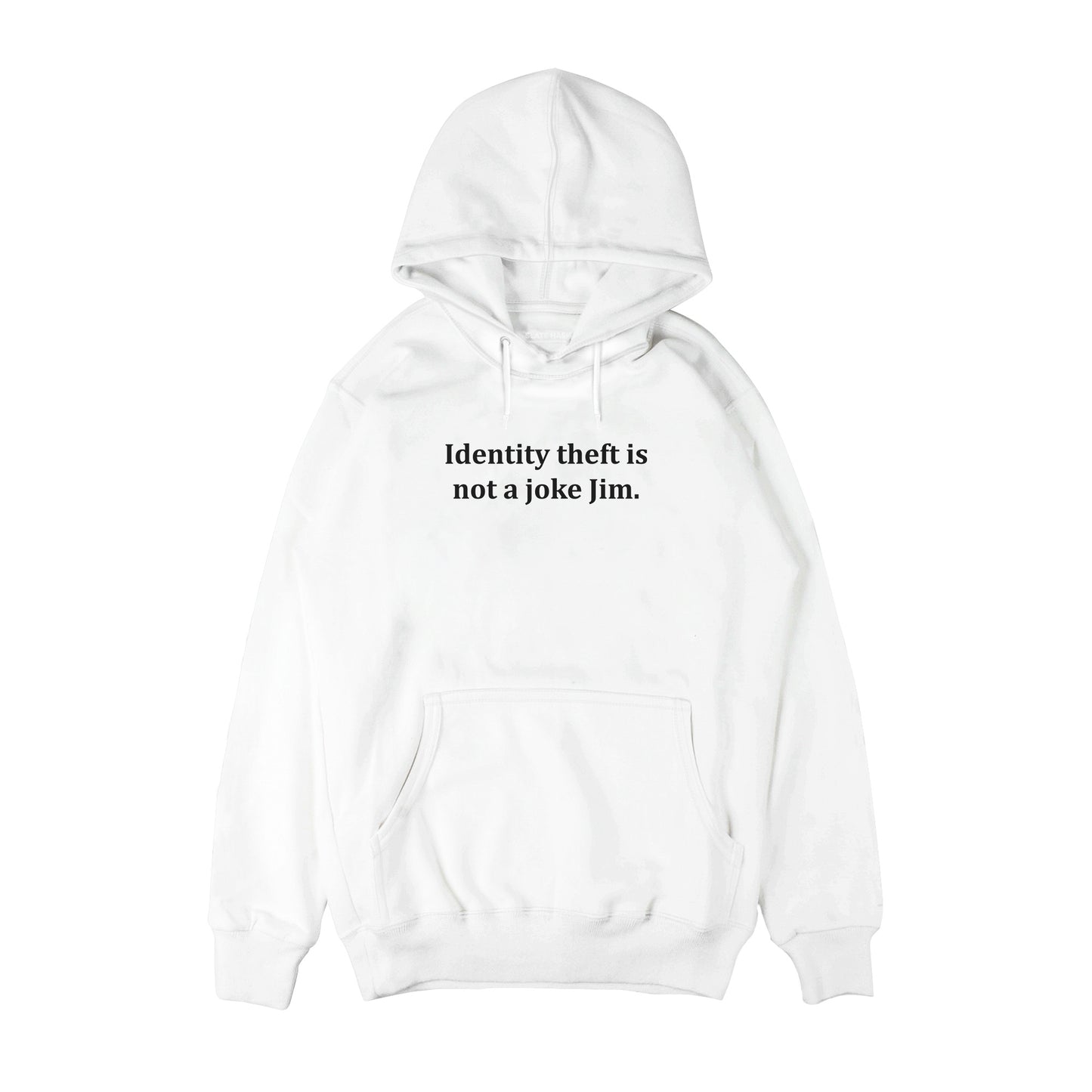 Identity theft is not a joke Hoodie