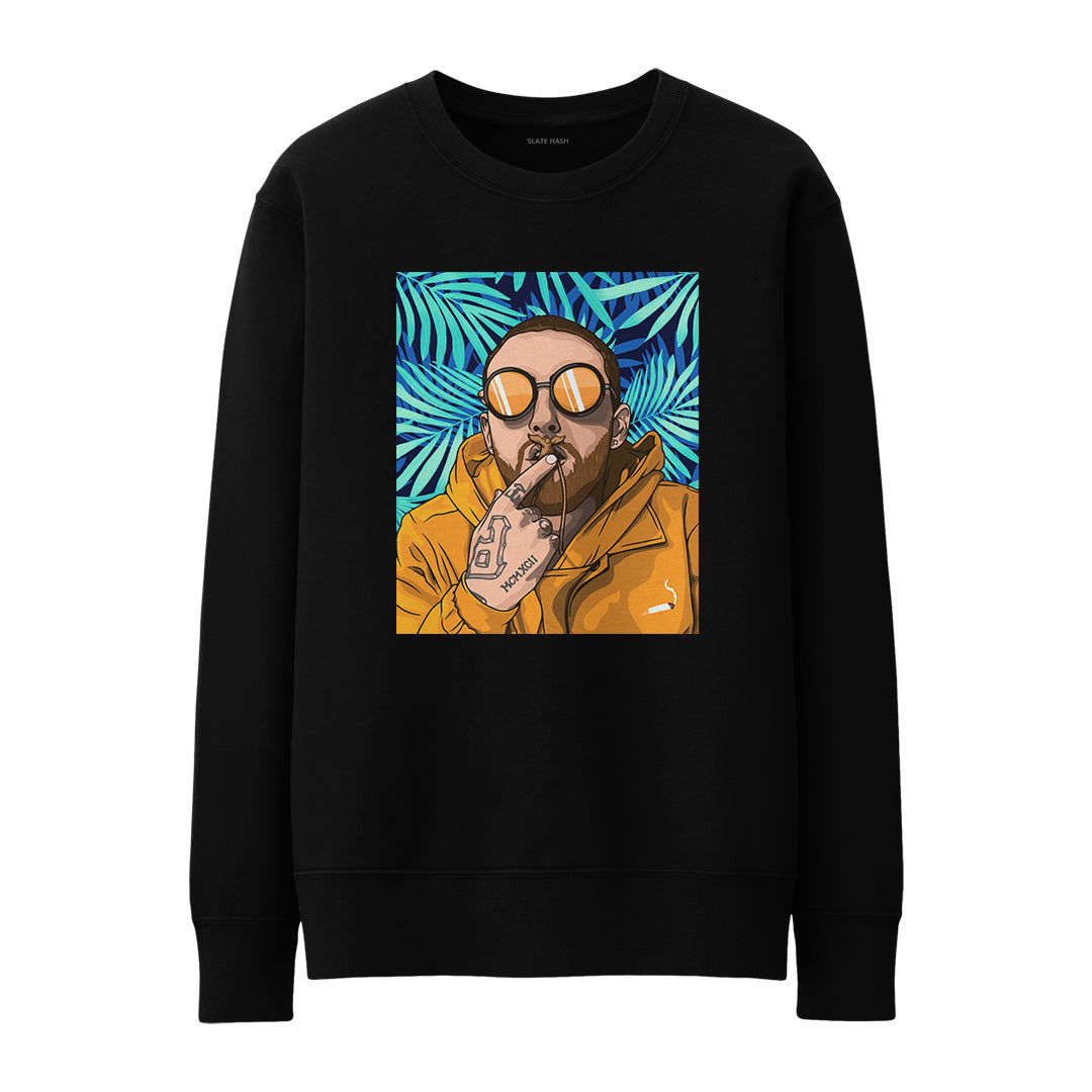 Mac Miller Portrait Sweatshirt