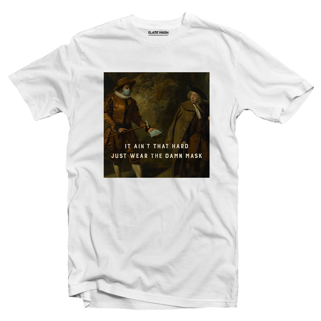Wear the damn mask T-shirt