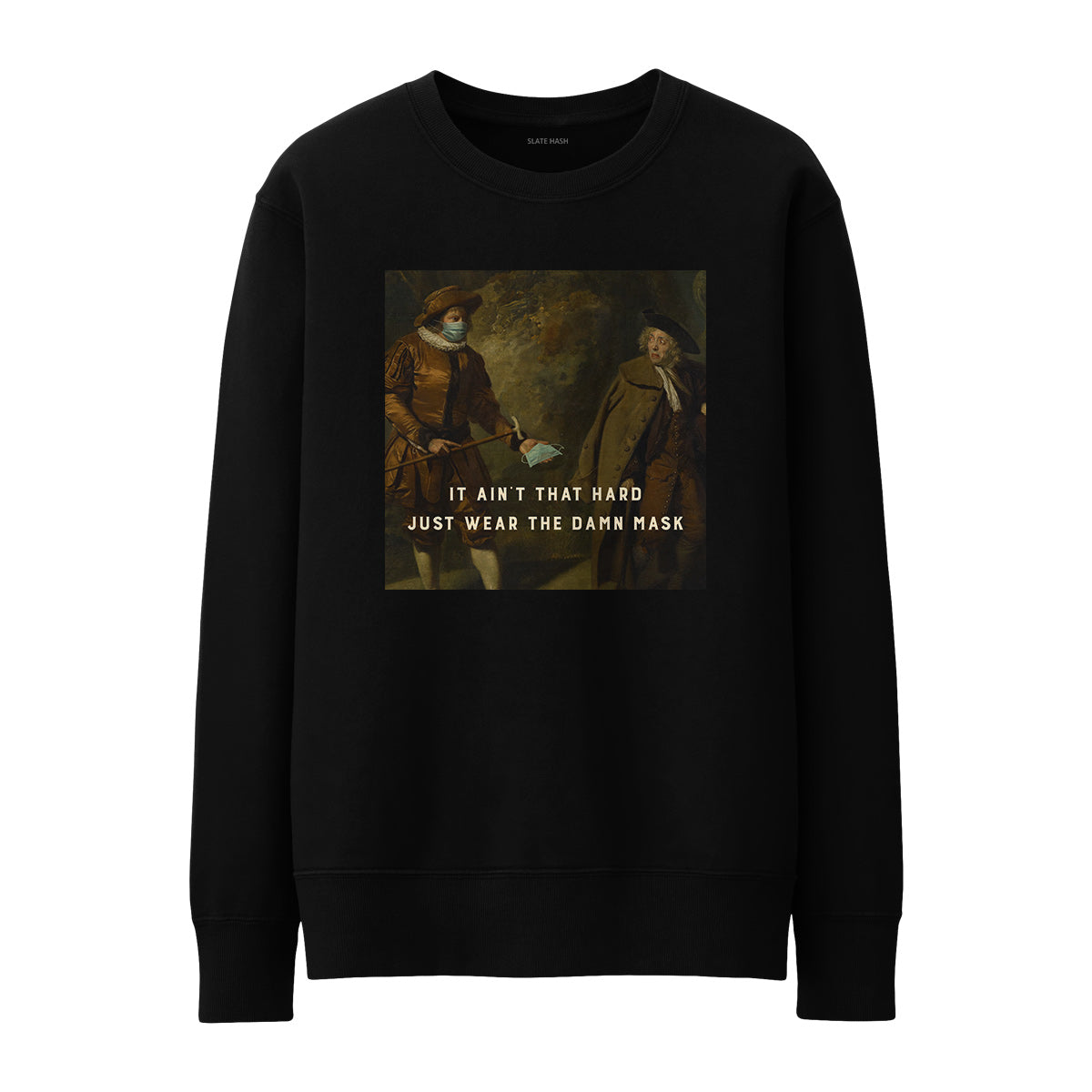 Wear the damn mask Sweatshirt