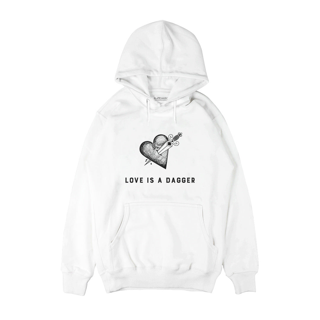 Love is a dagger Hoodie