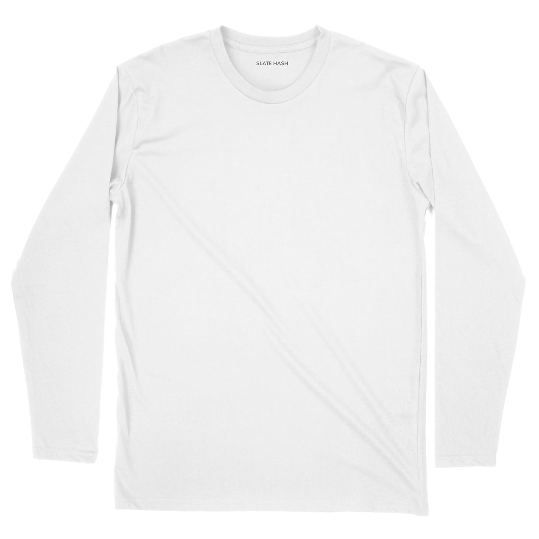 White Plain Full Sleeve T-Shirt