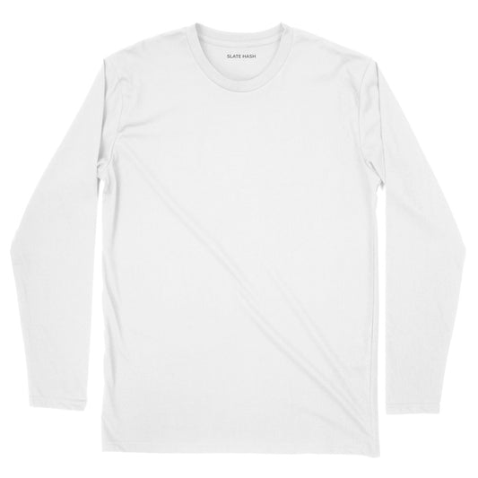 White Plain Full Sleeve T-Shirt