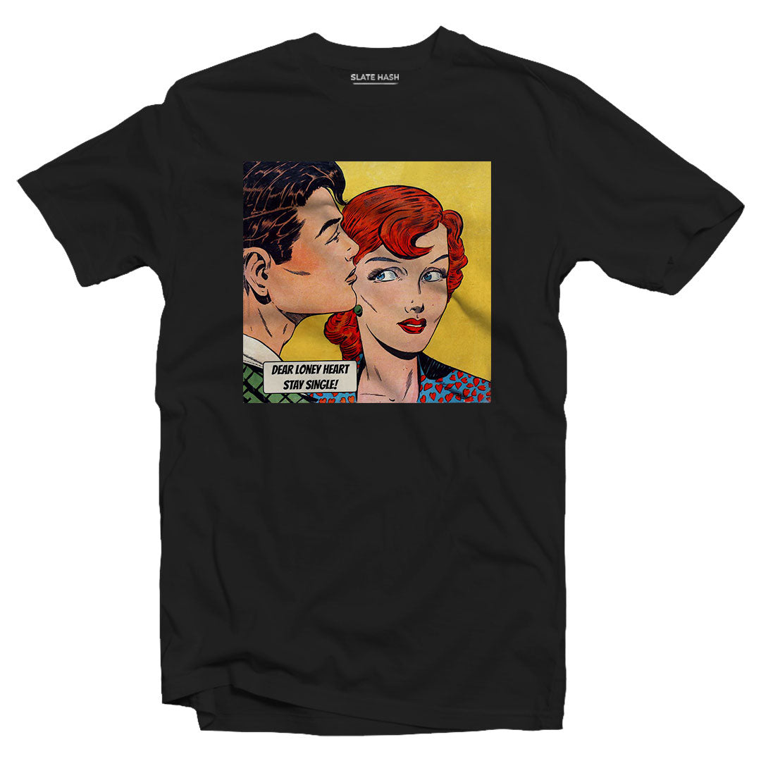 Stay Single Vintage Comic T-shirt