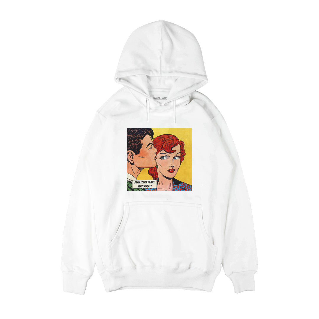 Stay Single Vintage Comic Hoodie