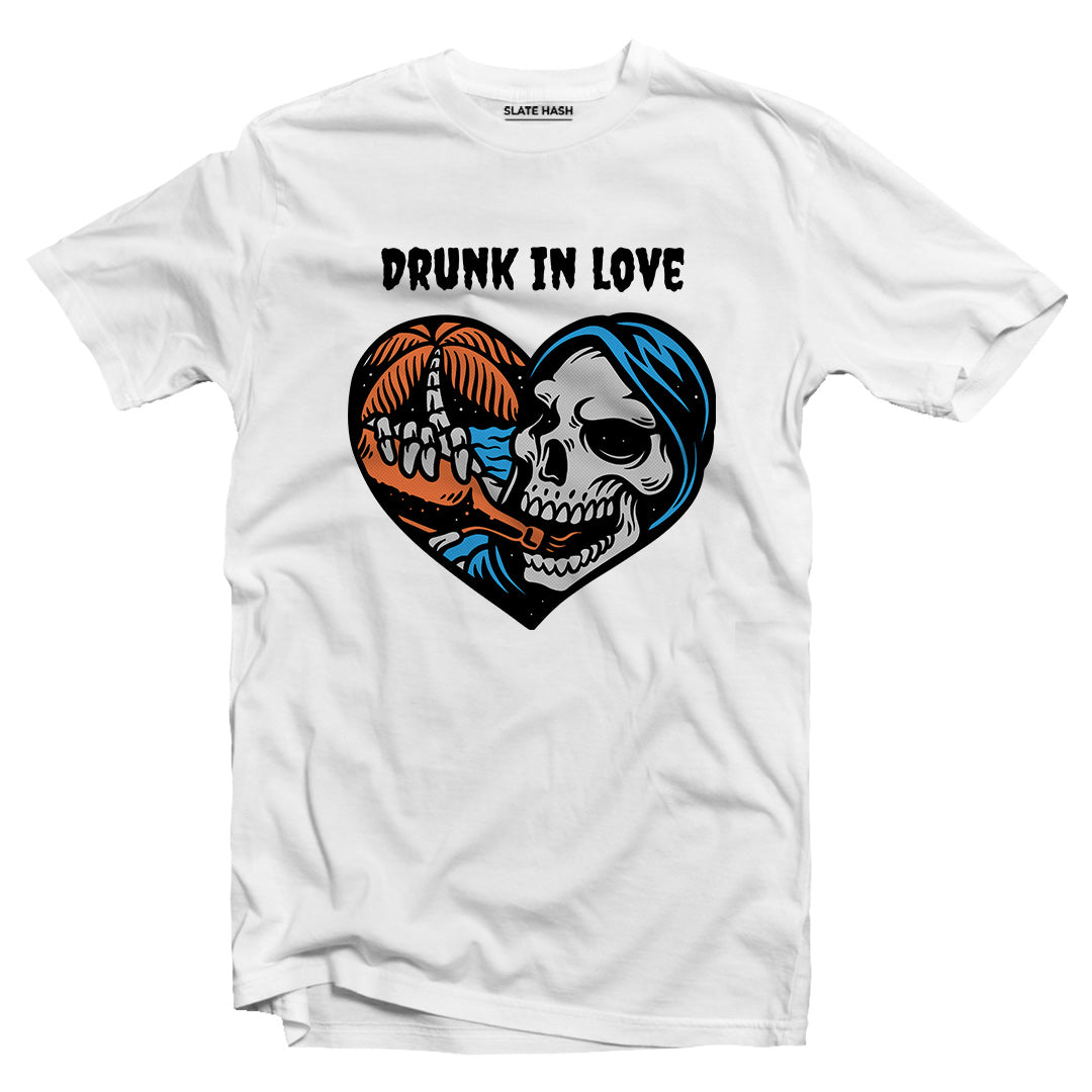 Drunk in shop love t shirt