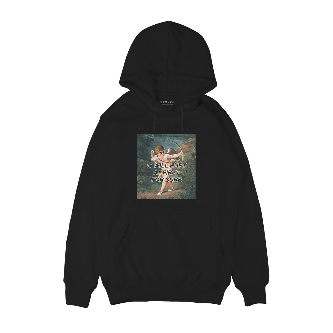 SLATE HASH hoodie, It will hurt at first time graphic print