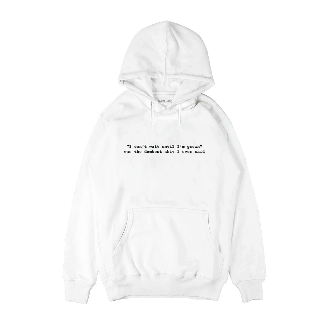 Dumbest thing I ever said Hoodie