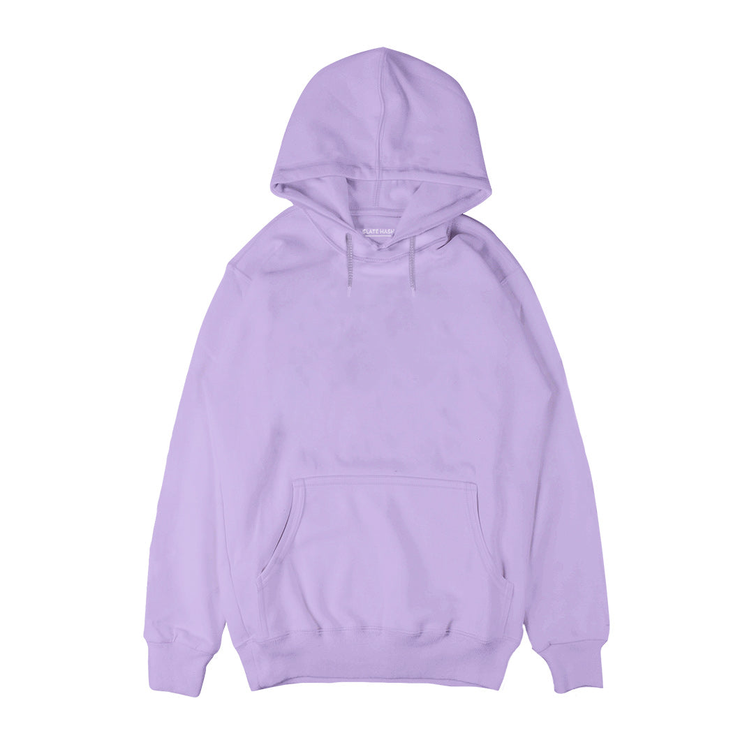 Irish lavender Plain Hoodie
