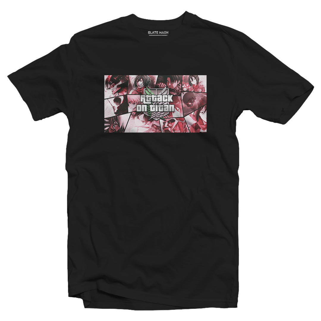 Aot X Gta T-shirt
