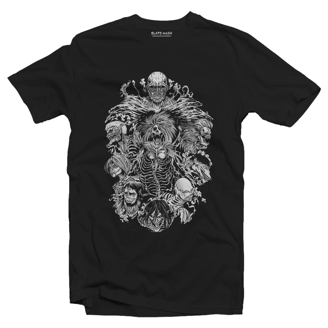 Nine Titans - Attack on Titan T-shirt S