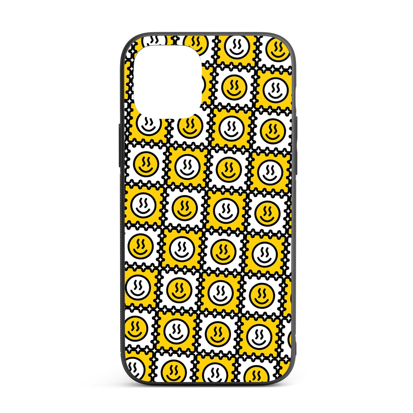Acid Smiley iPhone glass case