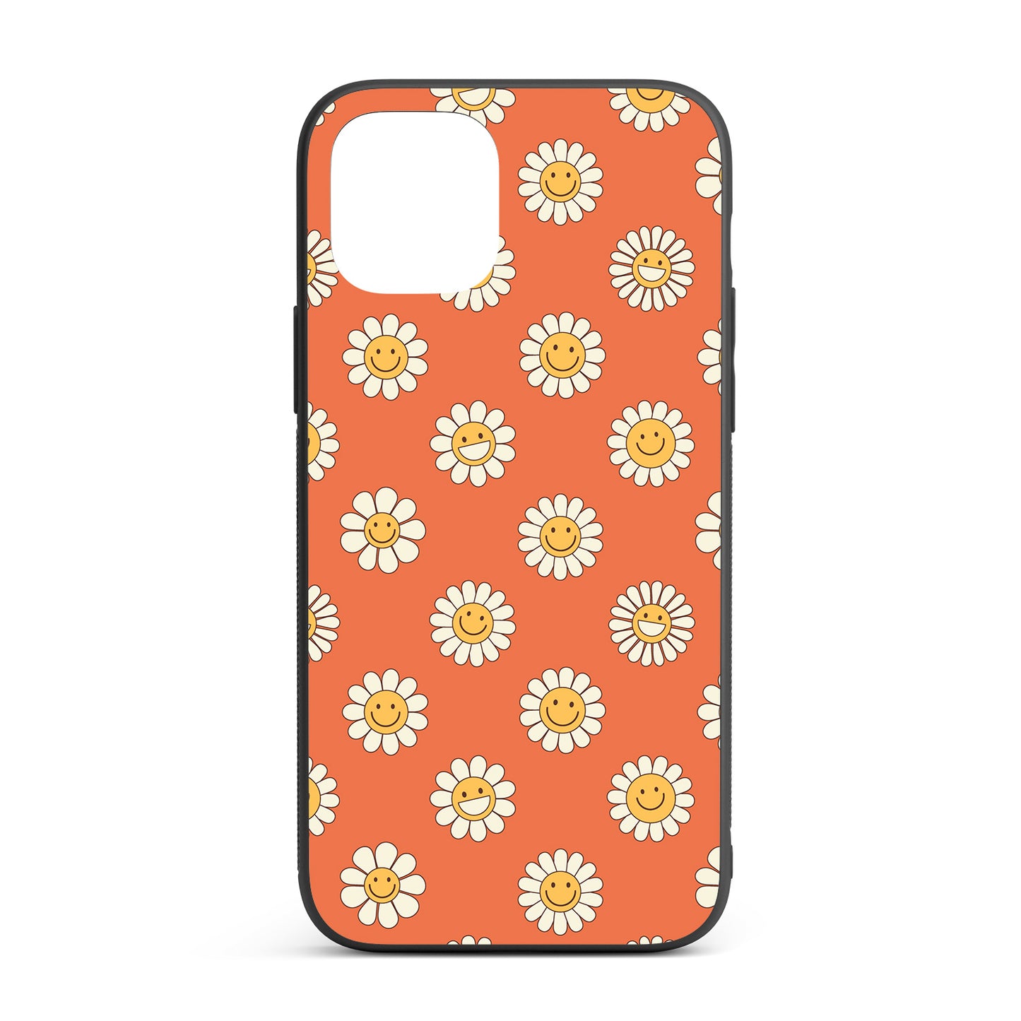 Happy Daisies iPhone glass case