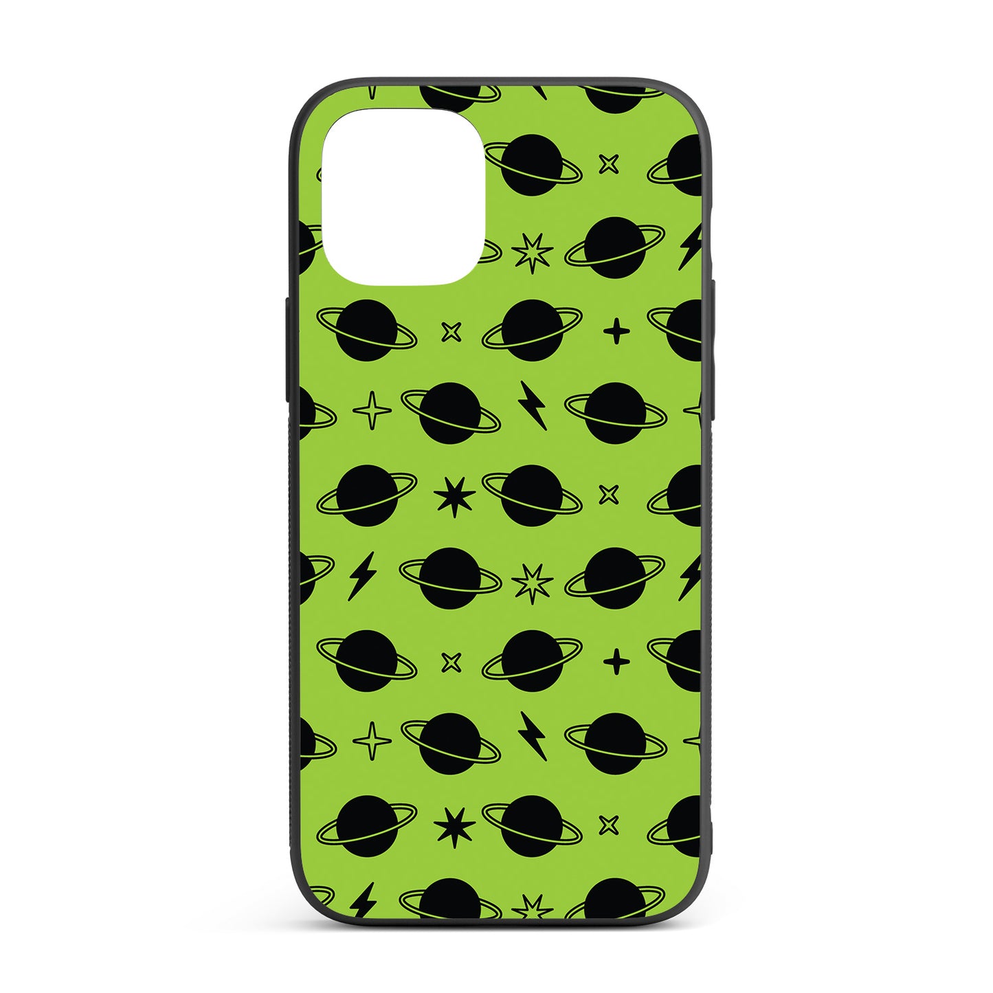 Saturn iPhone glass case